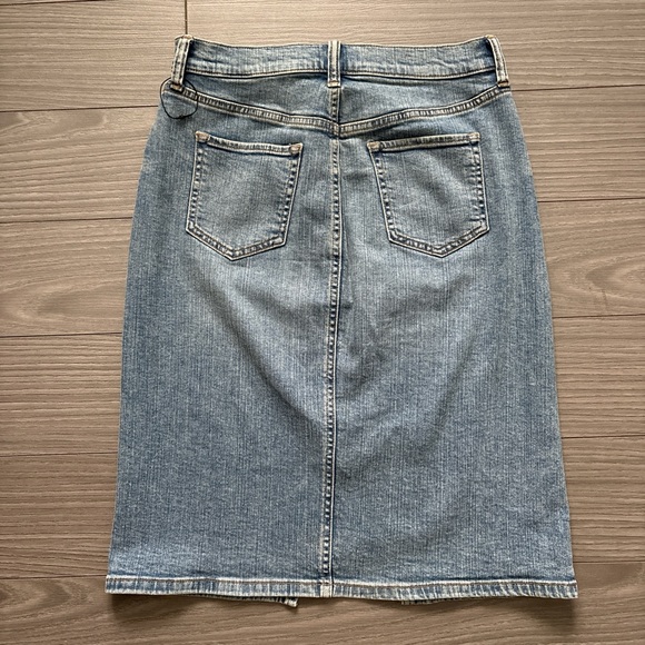 Banana Republic Denim Pencil Skirt - Picture 5 of 9